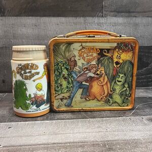 Vintage 1973 Sigmund and the Sea Monsters Lunchbox and Thermos Aladdin Set